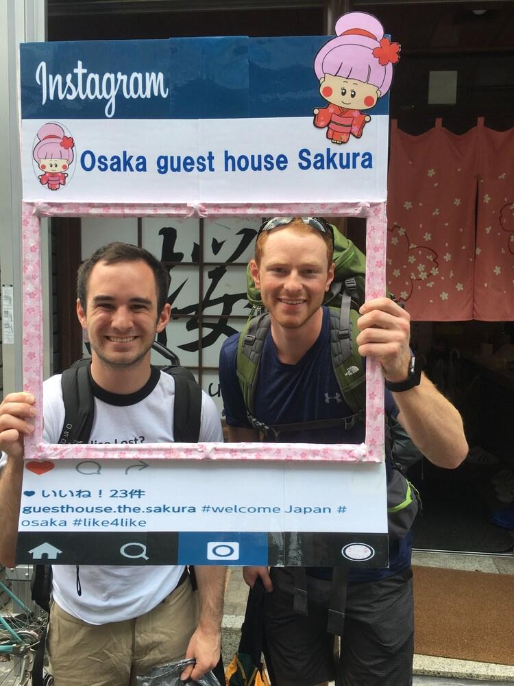 Osaka Guesthouse Sakura Exteriör bild