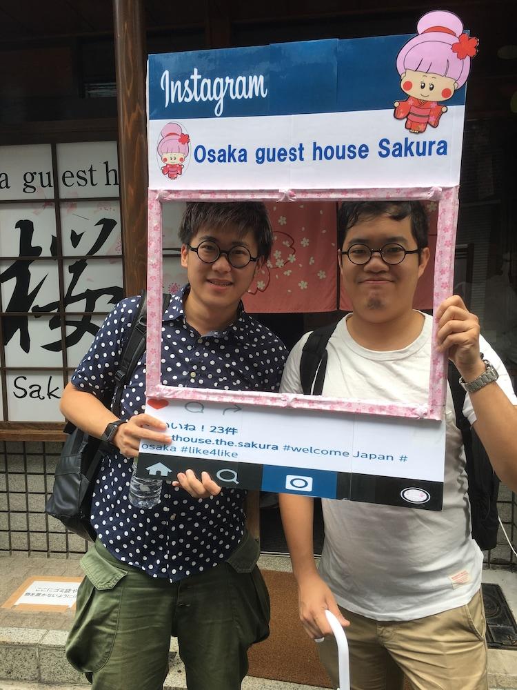 Osaka Guesthouse Sakura Exteriör bild
