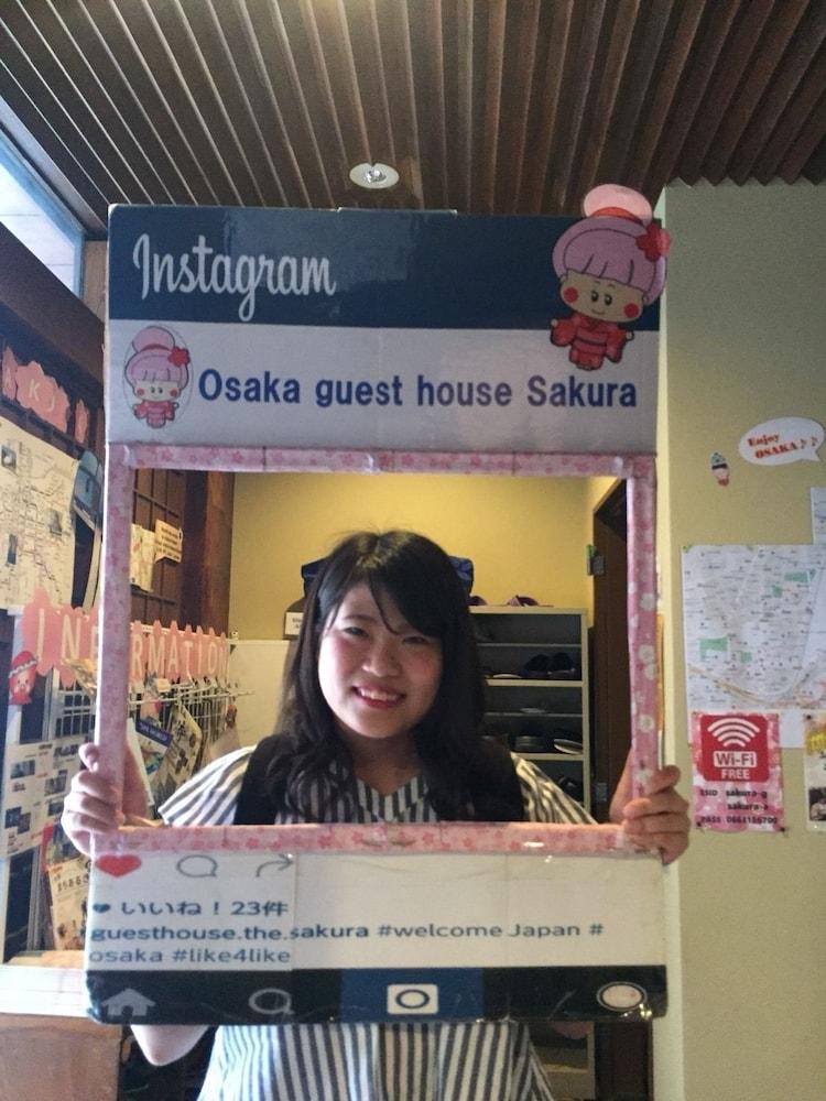 Osaka Guesthouse Sakura Exteriör bild