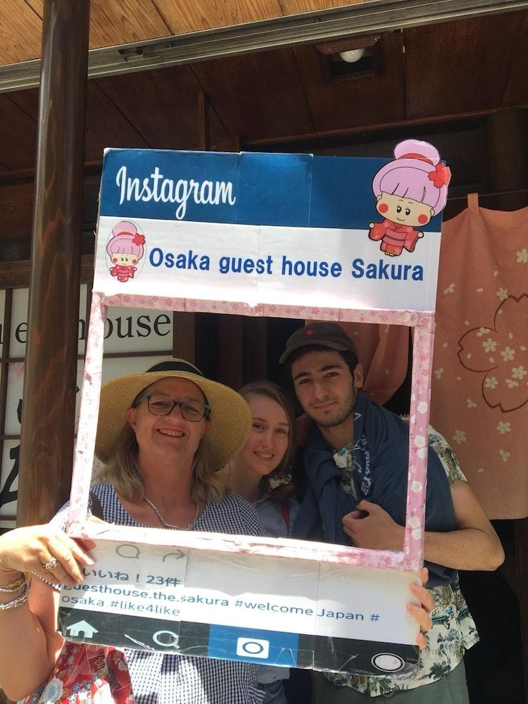 Osaka Guesthouse Sakura Exteriör bild