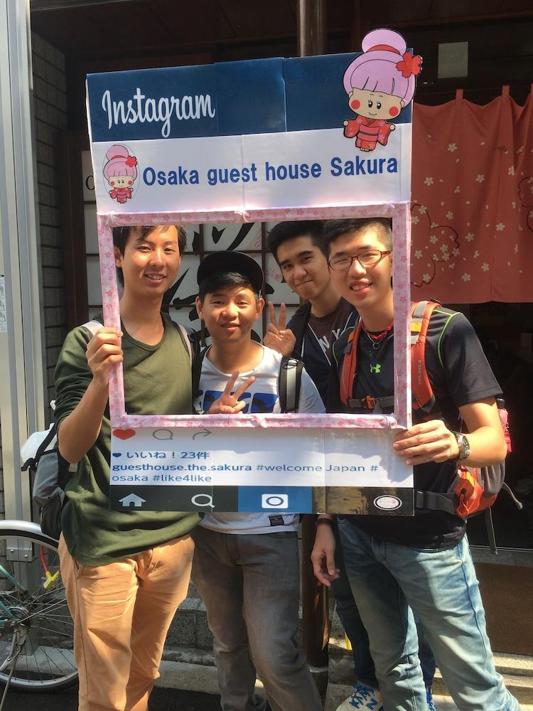Osaka Guesthouse Sakura Exteriör bild
