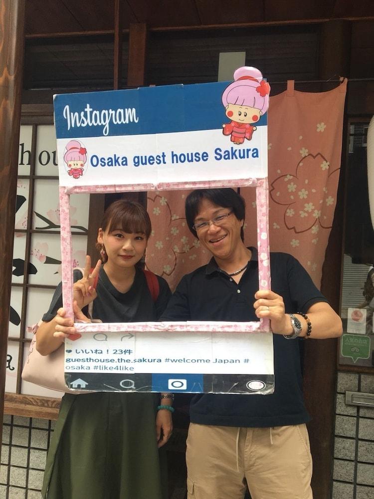 Osaka Guesthouse Sakura Exteriör bild